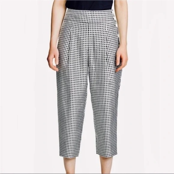 Black and White Cropped Pants by Club Monaco - Picture 3 of 9